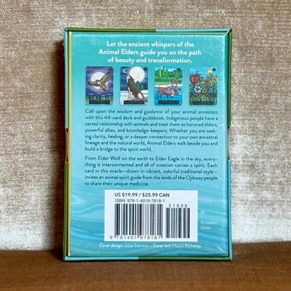 The Animal Elders Oracle Card Deck by Asha Frost - NWT - Picture 2 of 3